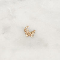 Earstud Crocodile - ByNouck Jewelry