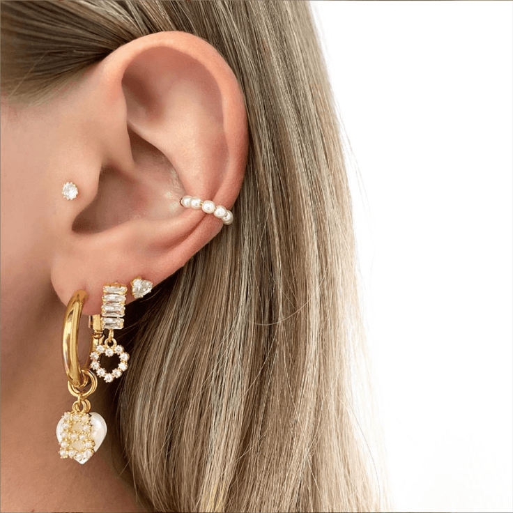 Earstud Shiny | ByNouck - Handmade with ♥︎