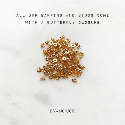 Engrave Earstud Star - ByNouck Jewelry