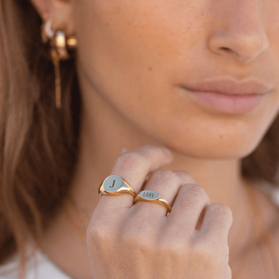 Engrave Ring Big - ByNouck Jewelry