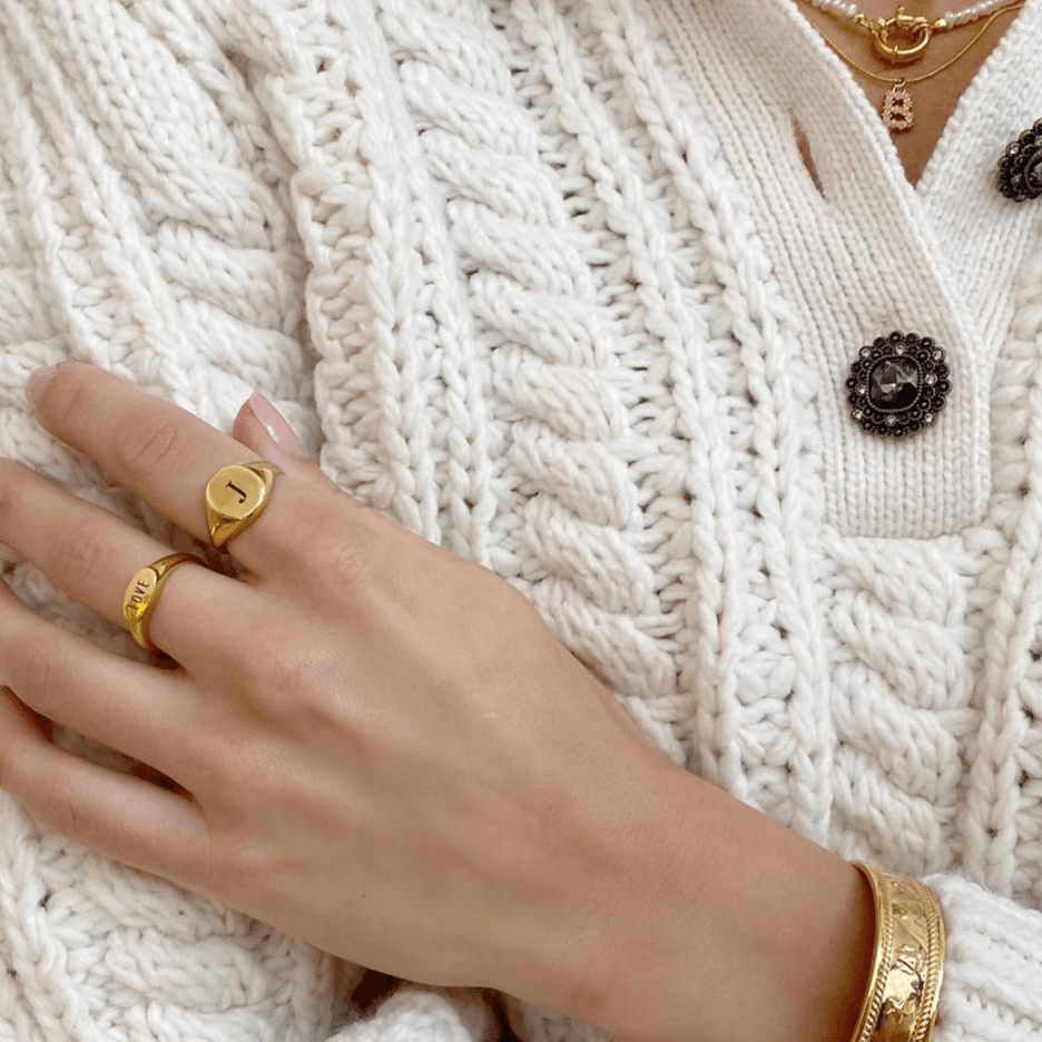 Engrave Ring Small - ByNouck Jewelry