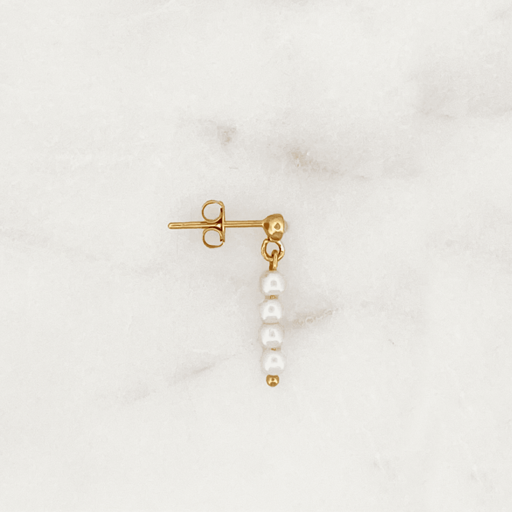 Pearl Earpin Beads - ByNouck Jewelry